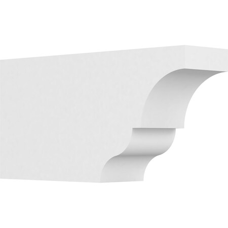 Ekena Millwork Standard Asheboro Architectural Grade PVC Rafter Tail, 4"W X 8"H X 16"L RFTP04X08X16ASH